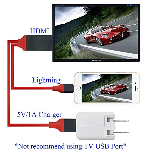 Support iOS 10 iPad Dock To HDMI Digital AV Video Adapter Dock to HDMI HD TV HDTV AV Cable Adapter for iPad Air iPhone 7 iPhone 6 iPad Mini - 3