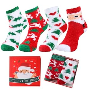 yisight Calcetines de Navidad, Calcetines