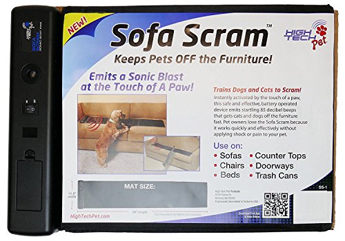 High Tech Pet Sofa Scram Sonic Scat Pad Pet Deterrent by High Tech Pet Products, Inc