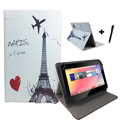 spécification Pour la tablette xIDO 25,7 cm 10,1 pouces pour tablette pC avec fonction support motif paris