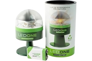 PF LED ONE LEDONE Connected - Baliza V16 Homologada DGT con Geolocalizador obligatoria para 2026 con SIM Vodafone y Datos pagados hasta 2038. Luz emergencia Coche Homologado DGT. Luz V16 Homologada DGT