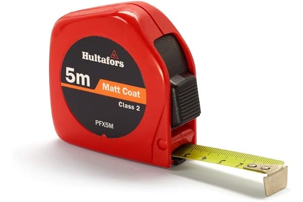 Hultafors måttband PFX 5, 366103, 5 m premium hantverkare måttband