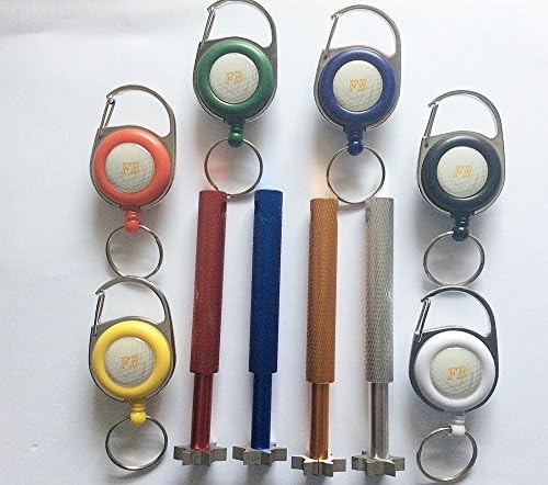 Retractable 6 Point Groove Sharpener. 3 U + 3 V Keep your clubs clean (Red Tool) UK Seller (Yellow)