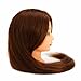 LuckyFine 24'' 100% Mannequin Head Human Hair Salon Hairdressing Training Model + Clamp