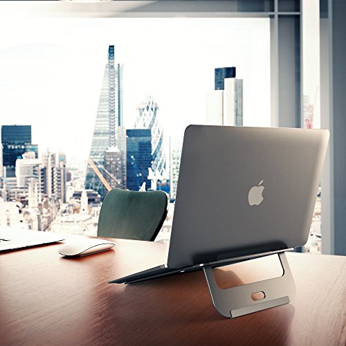 Satechi Aluminium Tragbarer & Verstellbarer Laptop Stand, Klappbarer und leichter Stand für Laptops, Notebooks, und Tablets - 9