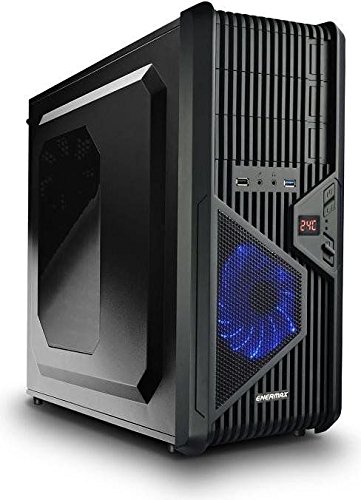 Dubaro Intel i5-7500, GTX1060 Gaming PC mit Desktop PC (Intel Core i5, 1000GB Festplatte, 8GB RAM) schwarz/blau