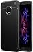 Produktbild Moto G6 Plus Hülle, iBetter Slim Weiches Tasche Cover Shockproof Case Spezielle Textur Schutzhülle Hüllen für Moto G6 Plus Smartphone (Schwarz)
