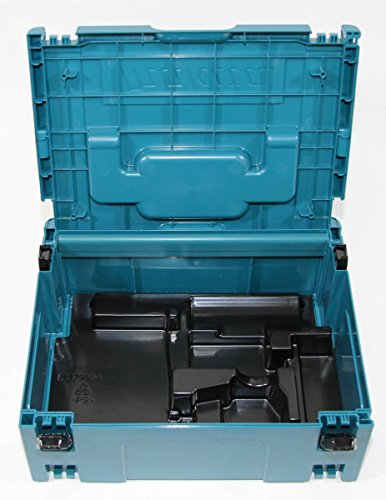 Makita MAKPAC 2 Systemkoffer – mit Einlage für 14 V und 18 V Schrauber BHP / DHP / BDF / DDF - 2