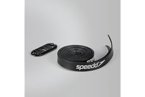 Speedo Zapasowy silikonowy pasek unisex do gogli pływackich | ESentials, czarny, jeden rozmiar