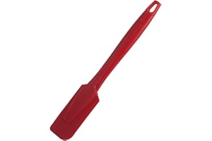 ORIGINAL KAISER KAISER KAISERflex czerwona mała szpatułka 22,5 cm, 100% bezpieczny dla żywności silikon z metalowym rdzeniem, bezpieczny w zmywarce, wysoka stabilność i elastyczność