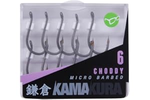 Korda Kamakura Ganchos Krank o Widegape con púas o sin Rebabas