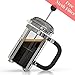 InstaCuppa 600 ml French Press Coffee/ Espresso/ Tea Maker; Easy To Clean & Dishwasher Safe; BPA Free Borosilicate Glass Carafe 3 Part Superior Filter, Heat Resistant Handle RS.1499.00