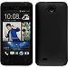 Produktbild PhoneNatic Case für HTC Desire 300 Hülle schwarz gummiert Hard-case + 2 Schutzfolien