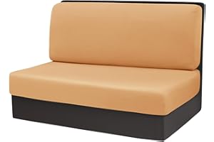 YSZBD Housse Siege Camping Car Integral Housse De Coussin De Banquette De Caravane Housse Camping Car Housses De Coussin Extensibles pour Dinette De Camping-Car(#Camel)
