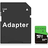 KEXIN Micro SD Karte 64GB Speicherkarte MicroSDXC Bus zu 85 MB/S, UHS-Ⅰ Class 10 Ultra External MicroSD Karte Memoria Card SD