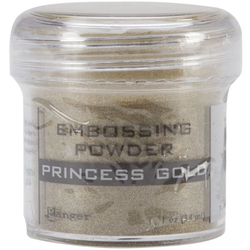 Ranger EPJ37477 Princess Embossing Puder, Synthetic Material, gold, 4.4 x 4.4 x 4.4 cm