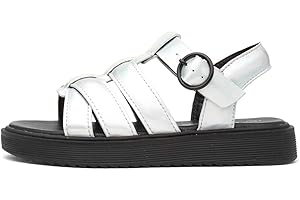 Lilley Junior Hyde Girls Metallic Silver Sandal