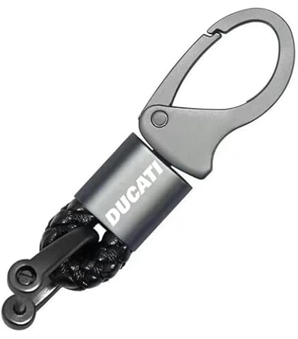 Portachiavi In Pelle Per Ducati - Accessorio Elegante Per Moto - Foto 13