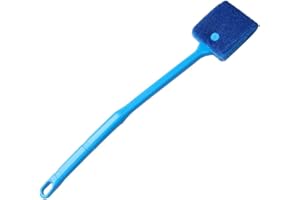 CASEETO kuou - Cepillo de Limpieza para Acuario, Esponja de Doble Cara para Tanque de Cristal