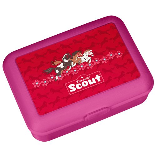 Scout Organiseur de Sac à Main Boîte de Collation, Multicolore (Rouge)