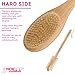 Bath Body Brush With Double Sided Head & FREE Hanging Hook. Perfect Exfoliating Body Brush + Great For Dry Brushing. This Long Handled Back Brush Is The Best Shower Back Scrubber For Men And Women!