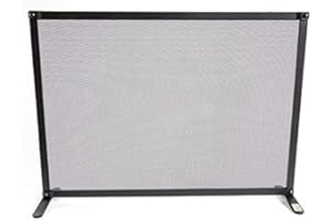 CP58 RIBATTINO- PARASCINTILLE IN FERRO BATTUTO PER CAMINO CM 70 CRUCCOLINI