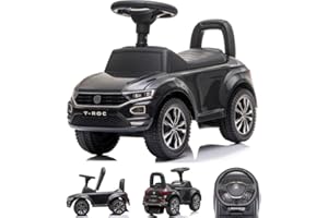 SUN BABY Rutscher Rutschfahrzeug Auto Babyauto Kinderauto VW (Schwarz)