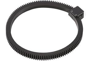 HERSMAY Ruili Verstellbar Follow Focus Gear Ring Belt für DSLR Objektive/HDSLR Follow Focus und Objektiv mit Durchmesser von 46-110mm