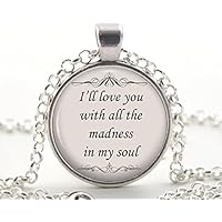 Bruce Springsteen Zitat Halskette, geboren, um Lyric Anhänger auszuführen, Einzigartiges Song Schmuck Geschenk für Frauen & Freunde