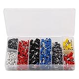 Allright 1200er Aderendhülsen Sortiment Kabelschuhe Set...