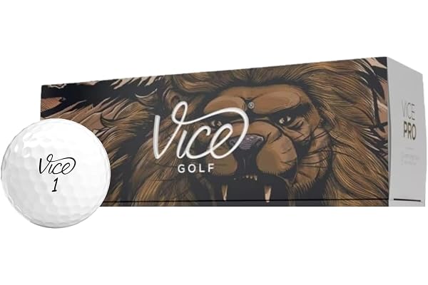 Vice Pro Plus Lot de 12 balles de Golf