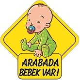 Ms Major Selection There's a Baby in the Car Car Sticker 15X15Cm