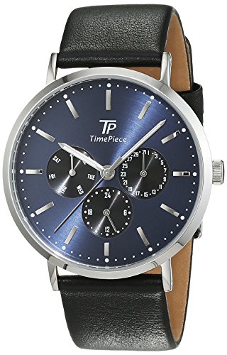 Time Piece Herren-Armbanduhr Classic Analog Quarz Leder TPGS-32413-31L Time Piece Herren-Armbanduhr Classic Analog Quarz Leder TPGS-32413-31L