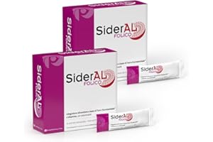 PHARMANUTRA SiderAL Folico Integr. Alimentare a base di Ferro Sucrosomiale®, Acido folico Quatrefolic®, Vitam. B12, D, C, per Donne, Gravidenza, Allattamento, Ciclo mestruale, 20 + 20 bust. Orosolubili