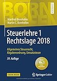 Steuerlehre 1 Rechtslage 2018