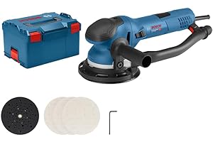 Bosch Professional: szlifierka mimośrodowa GET 75-150 (750 W, Ø talerza szlifierskiego: 150 mm, walizka L-BOXX)