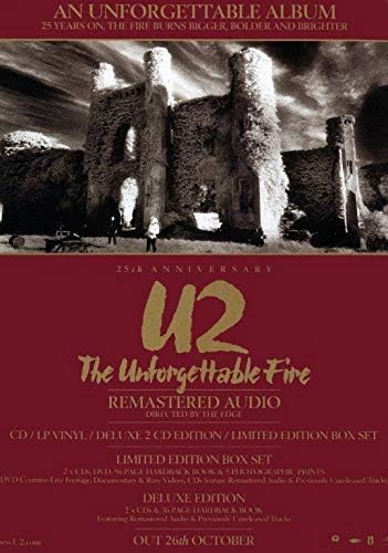 U2 The Unforgettable Fire PHOTO Print POSTER Songs of Innocence Experience 007 A5