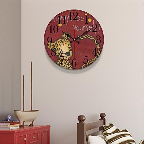 FUXINGXING Bedroom clocks super silent creative wall clock quartz clock,B20