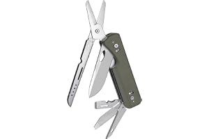 ROXON S505G Flexsax – Multiverktyg med modulär design med fast stor sax – utbytbart blad BA01-BA17 och utbytbara tillbehör FT01-FT12