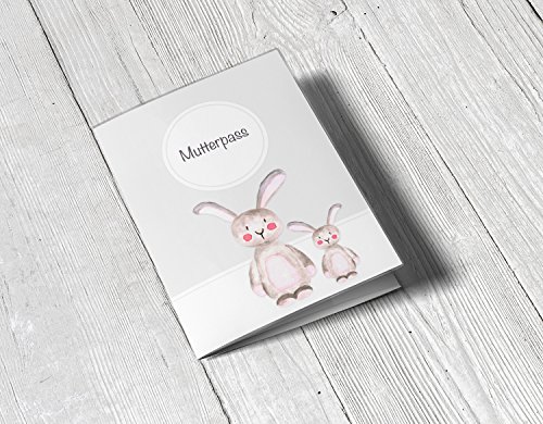 Mutterpasshülle 3-teilig Motiv Waldtiere Mutterpass Hülle Schwangerschaft Geschenkidee personalisierbar mit Namen - 7