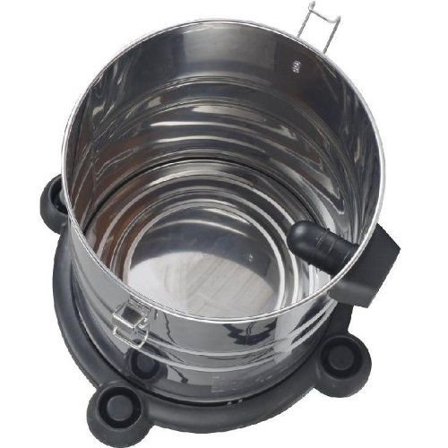 Syntrox Germany 2000 Watt 30 Liter Staubsauger Edelstahl Industriesauger Nass und Trockensauger mit Steckdose - 3