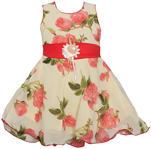 Mpc Baby-Girls Dress (Gulab_Sifon_Red_12 - 18 Months) RS.415 (60.00% Off) - Amazon