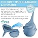 BoogieBulb 2 oz Mold Free Non-Toxic Medical Grade Baby Nasal Aspirator Ear Syringe Bulb Cleanable Nose Sucker