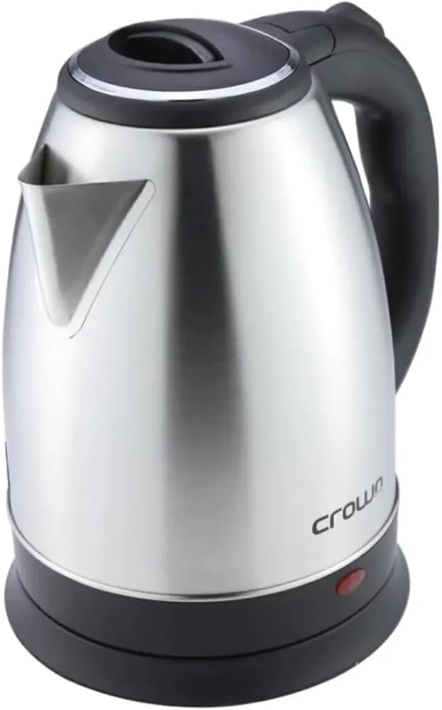 Crwn 1500W Paslanmaz Çelik Su Isıtıcı Kettle 1.2L Hızlı Kaynatma Güvenli Kullanım