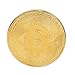 Produktbild Style 10x Gold überzogene Bitcoin Münze Sammlerstück BTC Münze Kunst Sammlung Physikalisch , Ein Muss für jeden Bitcoin-Fan + GRATIS E-Book gegen Cyber-Attacken (10 pcs)