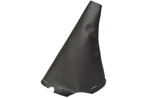 The Tuning-Shop Ltd for Citroen Berlingo II 2008-16 Gear Stick Gaiter Black Genuine Leather