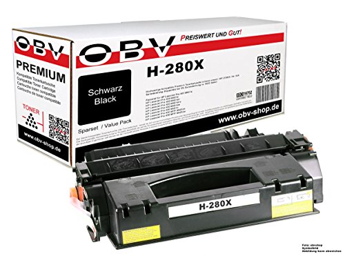 Kompatibler Toner ersetzt HP CF280X / 80X für HP LaserJet Pro 400 , schwarz 6900 Seiten