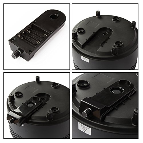 Kbabe Holzkohlegrill Ø 34cm rauchfrei (Schwarz) - 3