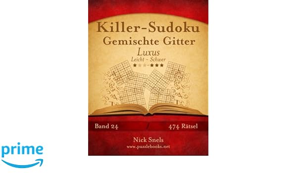 Killer Sudoku Gemischte Gitter Luxus Leicht Bis Schwer - 