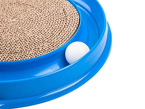 Petony-Jouet-pour-Chat-grattoir-Turbo-Rond-avec-Une-Balle-et-Une-Souris-Jouet-pour-Le-Plaisir-du-Chat